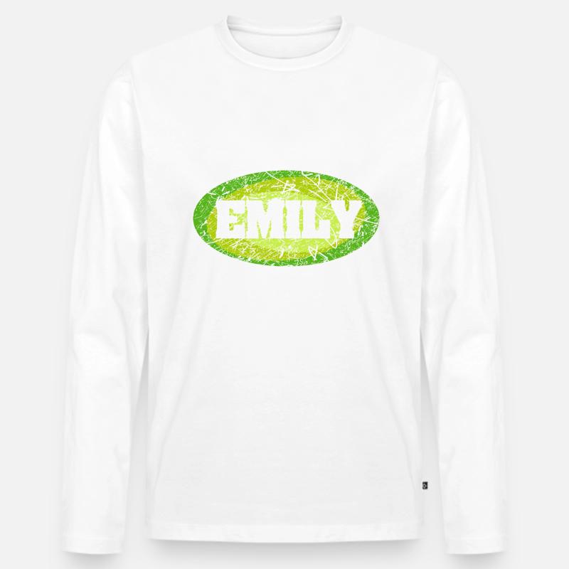 Emily - Männer Premium Bio Langarmshirt - undefined
