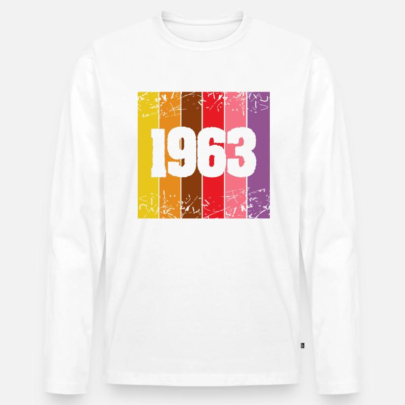 63er - Männer Premium Bio Langarmshirt - undefined
