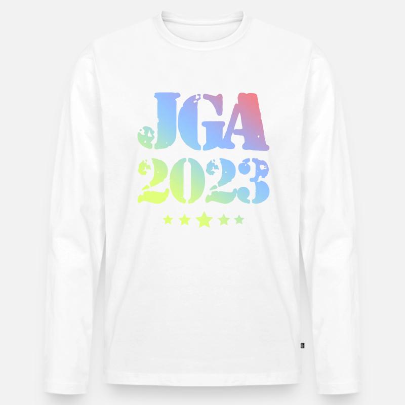 Jga 2023 Junggesellenabschied - Männer Premium Bio Langarmshirt - undefined