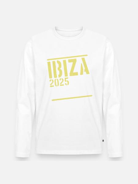 Ibiza 2025 Crew - Men's Premium Organic Long Sleeve Shirt -