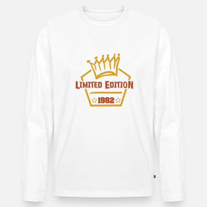 Edition 1982 - Männer Premium Bio Langarmshirt - undefined
