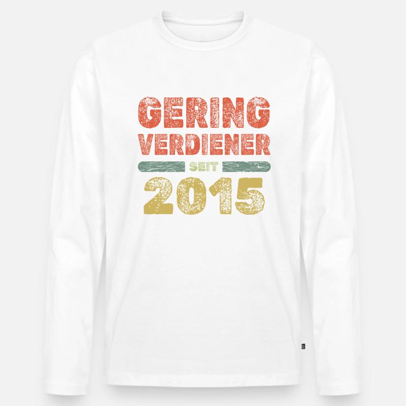 2015 2015 - Männer Premium Bio Langarmshirt - undefined