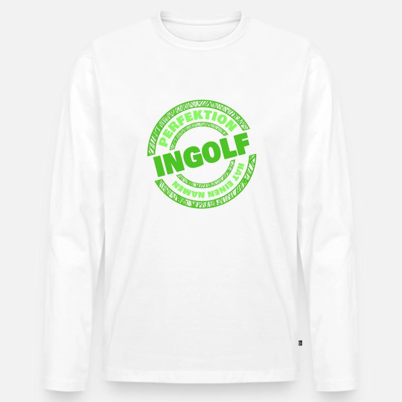 Perfektion Ingolf - Männer Premium Bio Langarmshirt - undefined