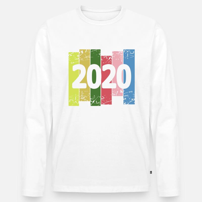 Witzig 2020 - Männer Premium Bio Langarmshirt - undefined