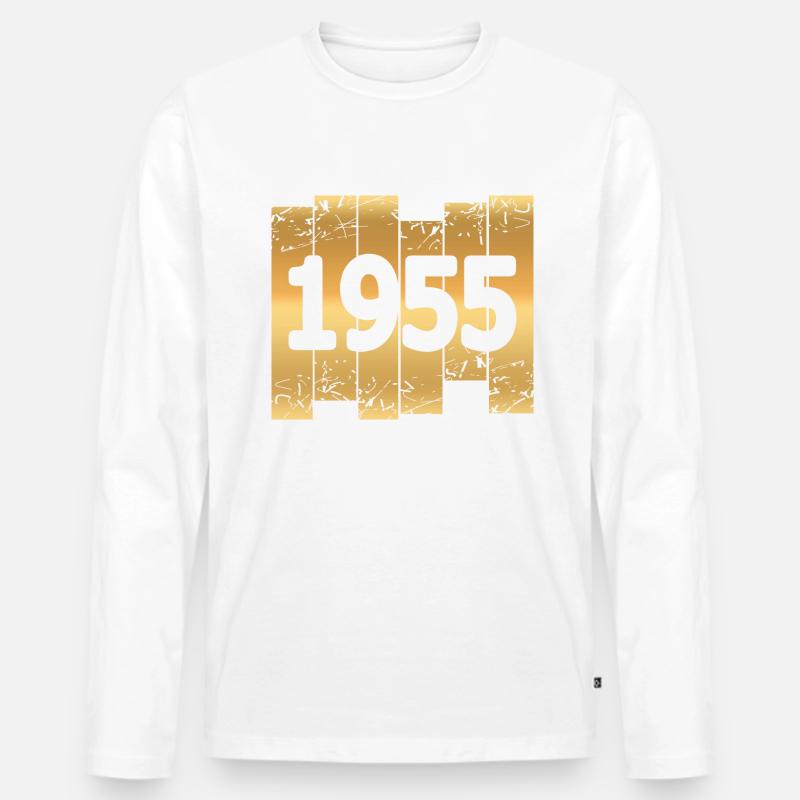 1955 - Männer Premium Bio Langarmshirt - undefined