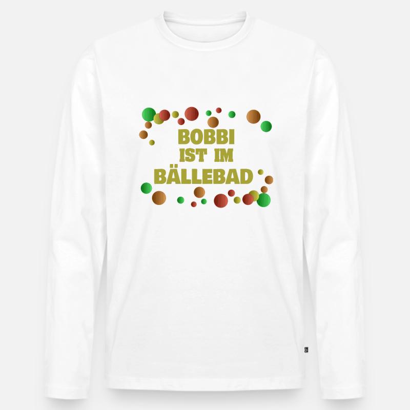 Bällebad Bobbi - Männer Premium Bio Langarmshirt - undefined