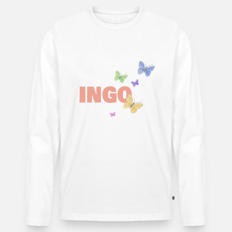 Ingo - Männer Premium Bio Langarmshirt - undefined