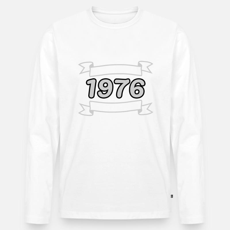 Oldtimer 1976 - Männer Premium Bio Langarmshirt - undefined