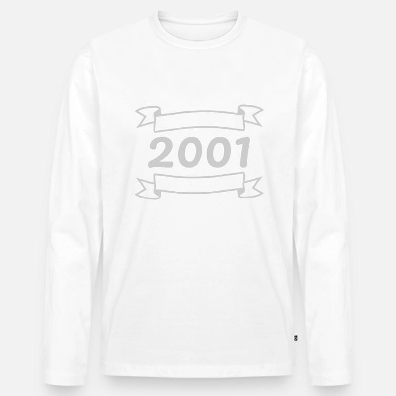 Witzig 2001 - Männer Premium Bio Langarmshirt - undefined