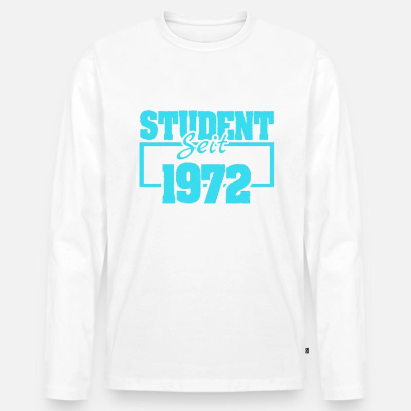 Jahr 1972 - Männer Premium Bio Langarmshirt - undefined