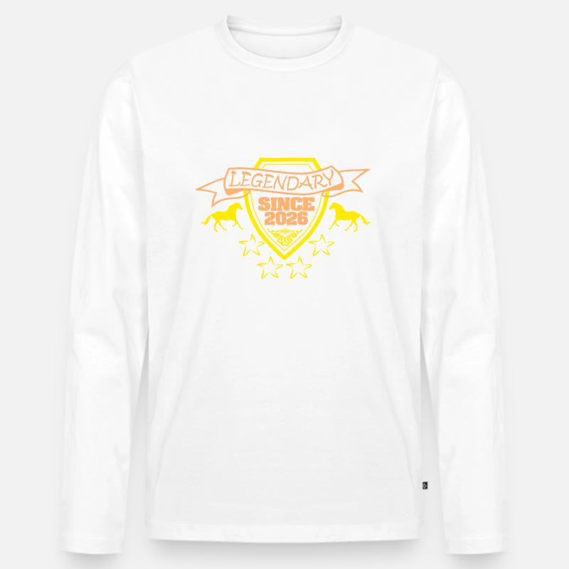 2026 - Männer Premium Bio Langarmshirt - undefined