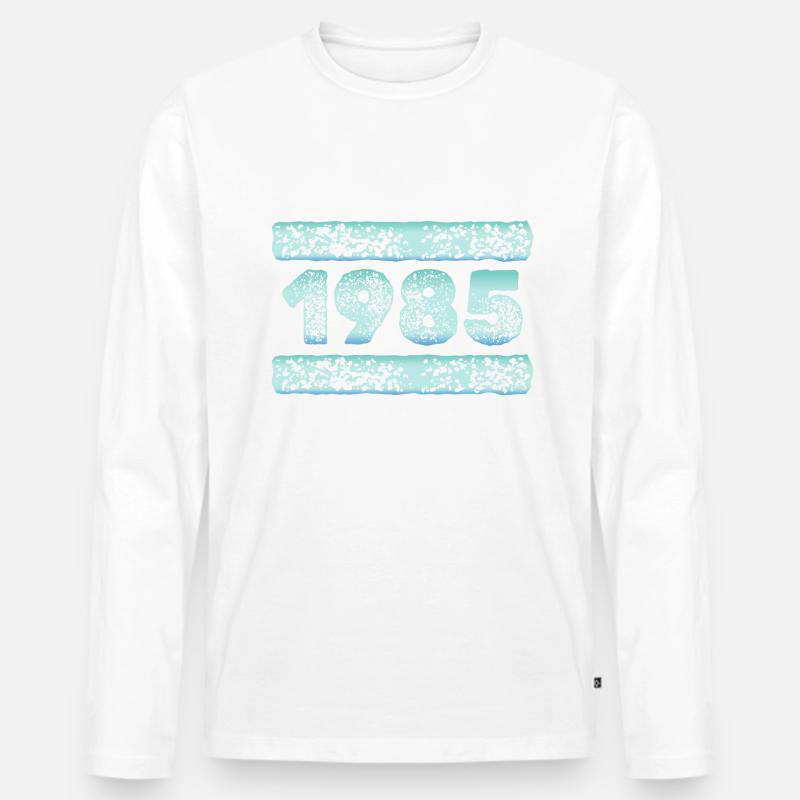 1985 - Männer Premium Bio Langarmshirt - undefined