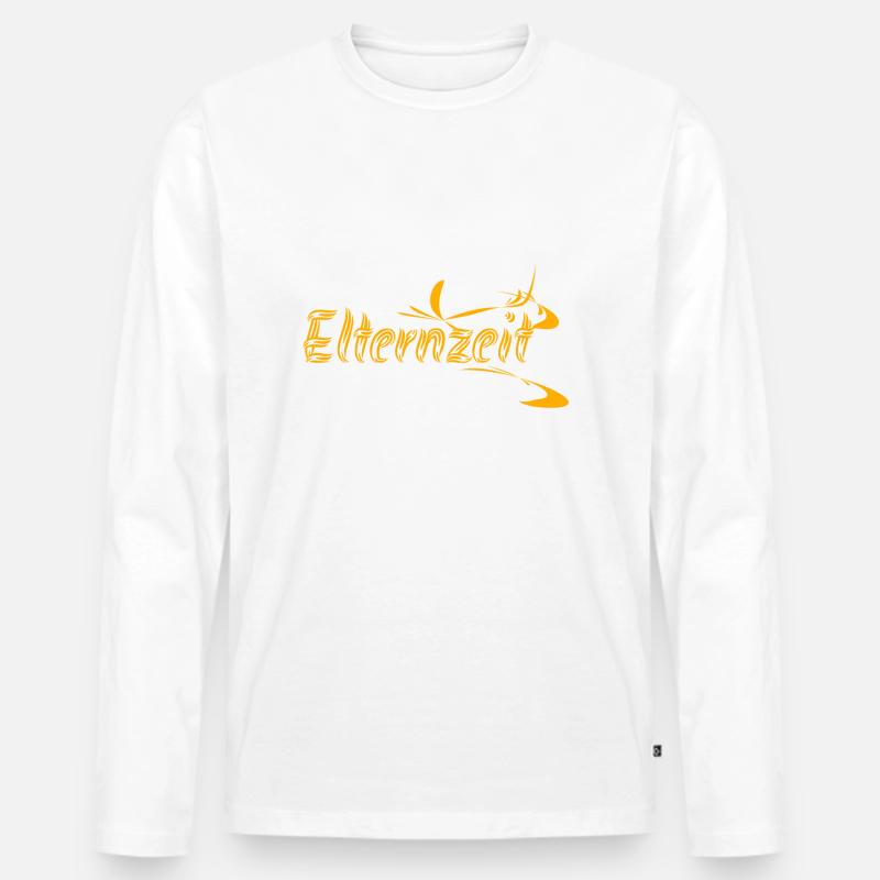 Geschenkidee Elternzeit - Männer Premium Bio Langarmshirt - undefined