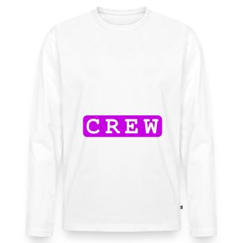Hen Party Crew Hen - Men's Premium Organic Long Sleeve Shirt - white - Front - Nico (187cm)