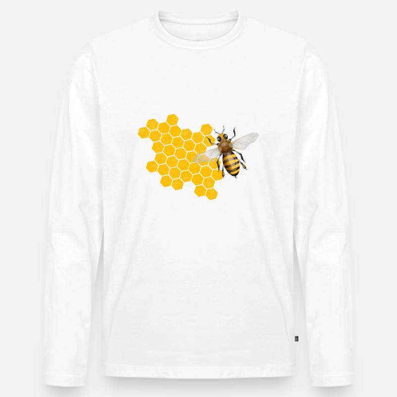 Bienen Imker Bienen Flüsterer - Männer Premium Bio Langarmshirt - undefined