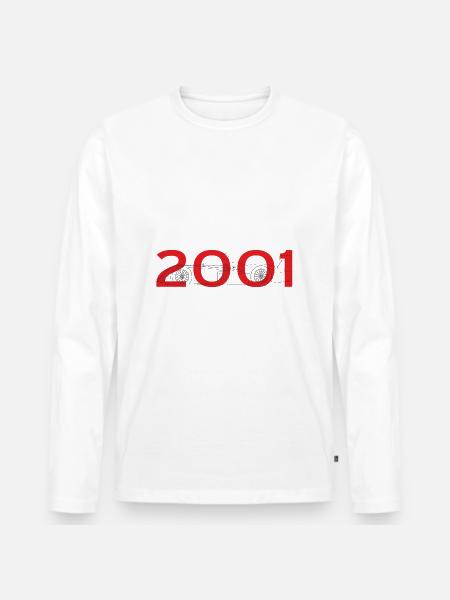 R8 Le Mans 2001 - Männer Premium Bio Langarmshirt - Weiß