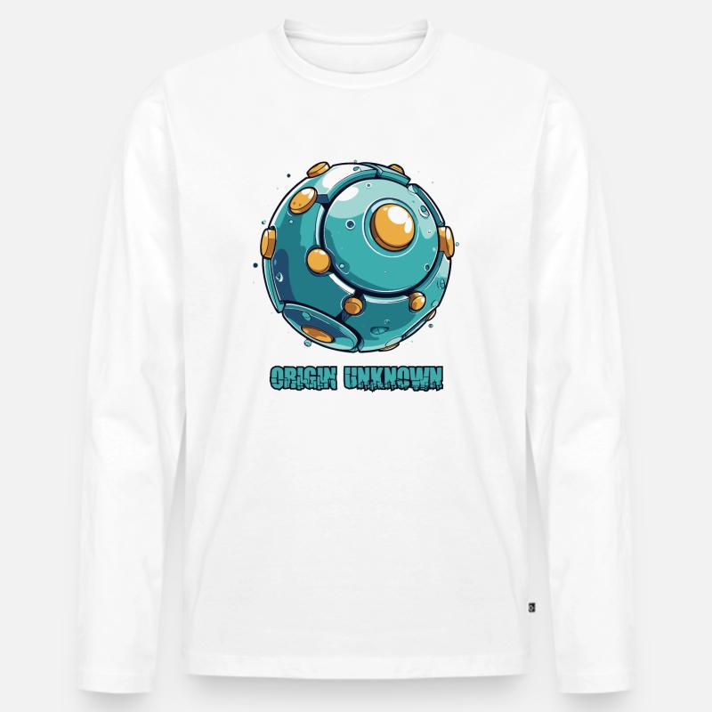 Round unknown object, origin unknown Men's Premium Organic Long Sleeve Shirt