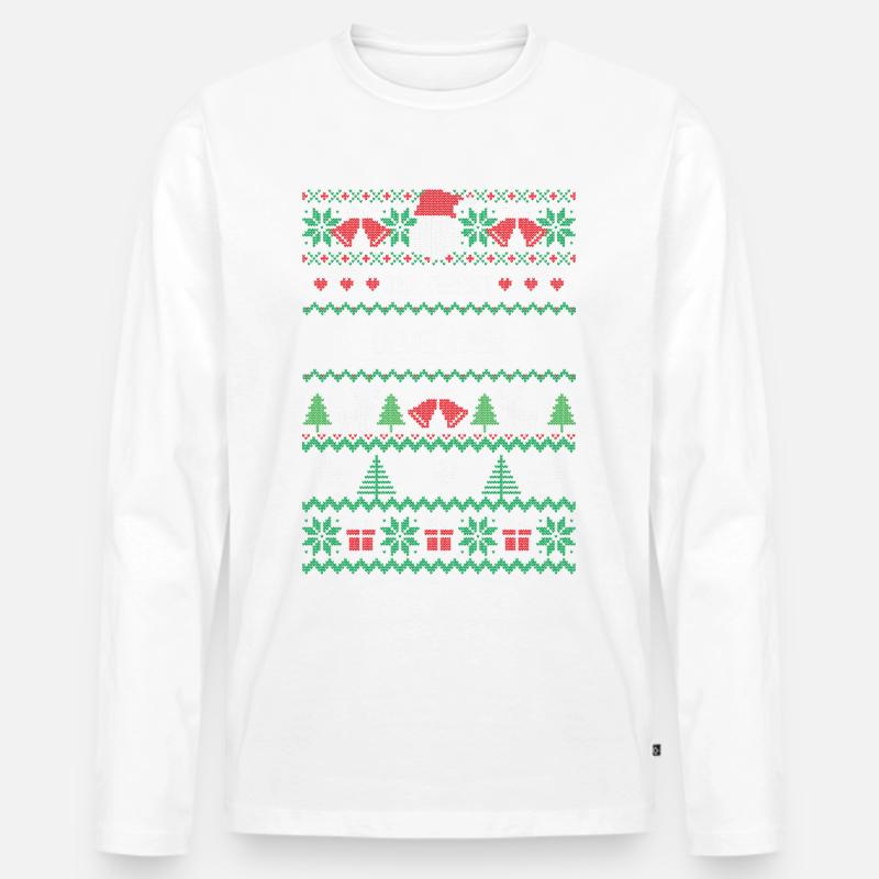 One Merry Developer - Men's Premium Organic Long Sleeve Shirt - white