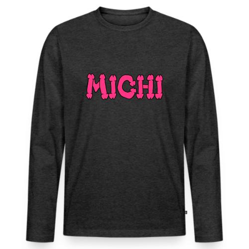 Michi - Männer Premium Bio Langarmshirt
