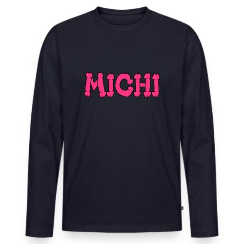 Michi - Männer Premium Bio Langarmshirt
