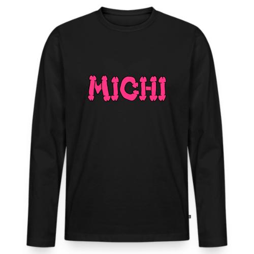 Michi - Männer Premium Bio Langarmshirt