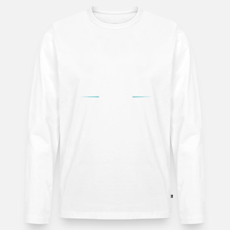 Boxing Crew - Männer Premium Bio Langarmshirt - Weiß