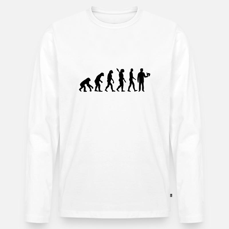 Apotheker - Männer Premium Bio Langarmshirt - Weiß