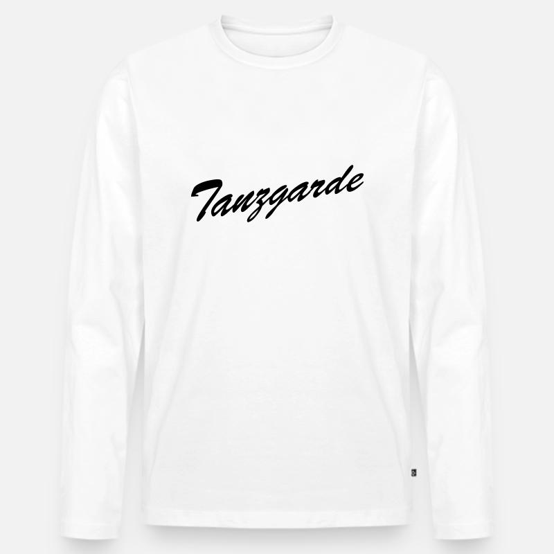 Tanzgarde - Männer Premium Bio Langarmshirt - Weiß