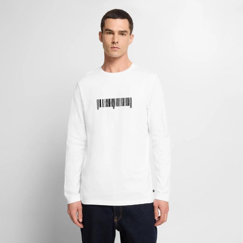 Männer Premium Bio Langarmshirt
