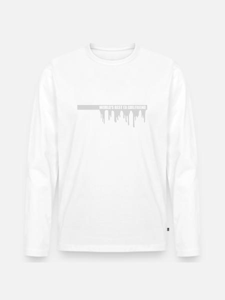 World's Best Ex Girlfriend - Men's Premium Organic Long Sleeve Shirt - white