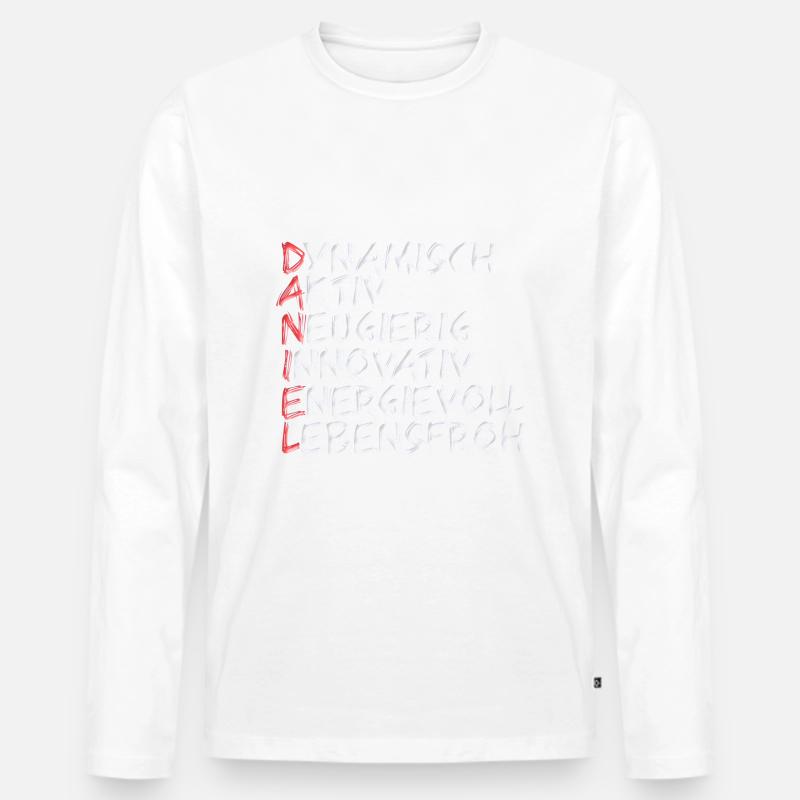 Daniel - Männer Premium Bio Langarmshirt - undefined