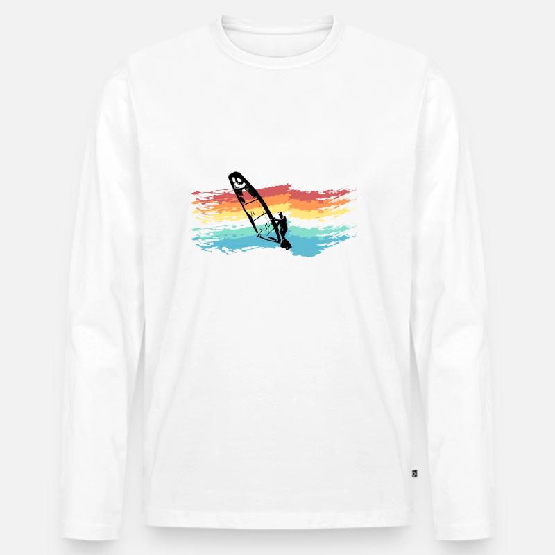 Windsurfing - Männer Premium Bio Langarmshirt - undefined