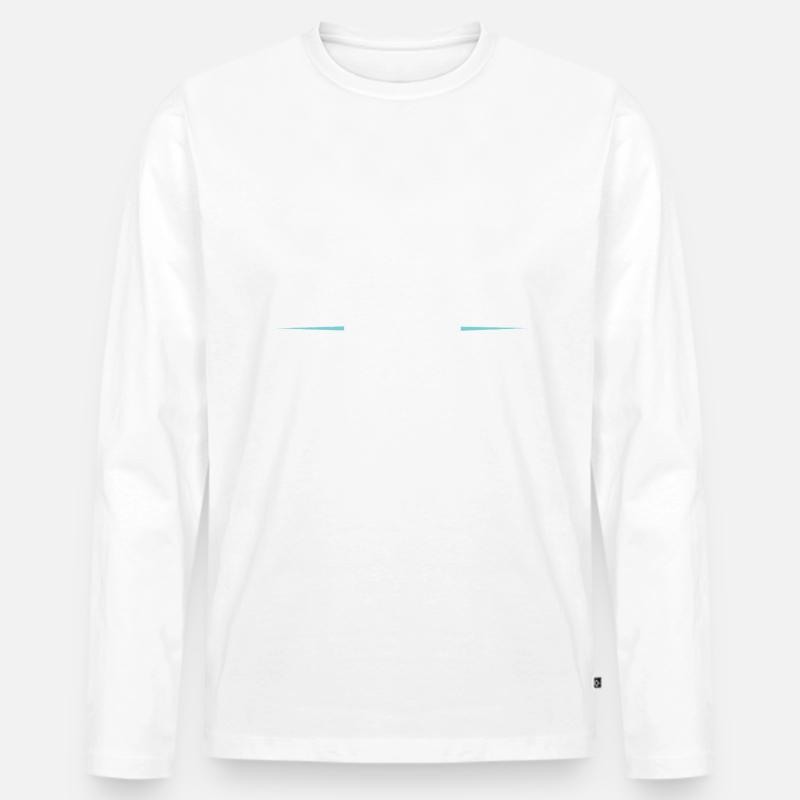 Climbing Crew - Männer Premium Bio Langarmshirt - Weiß