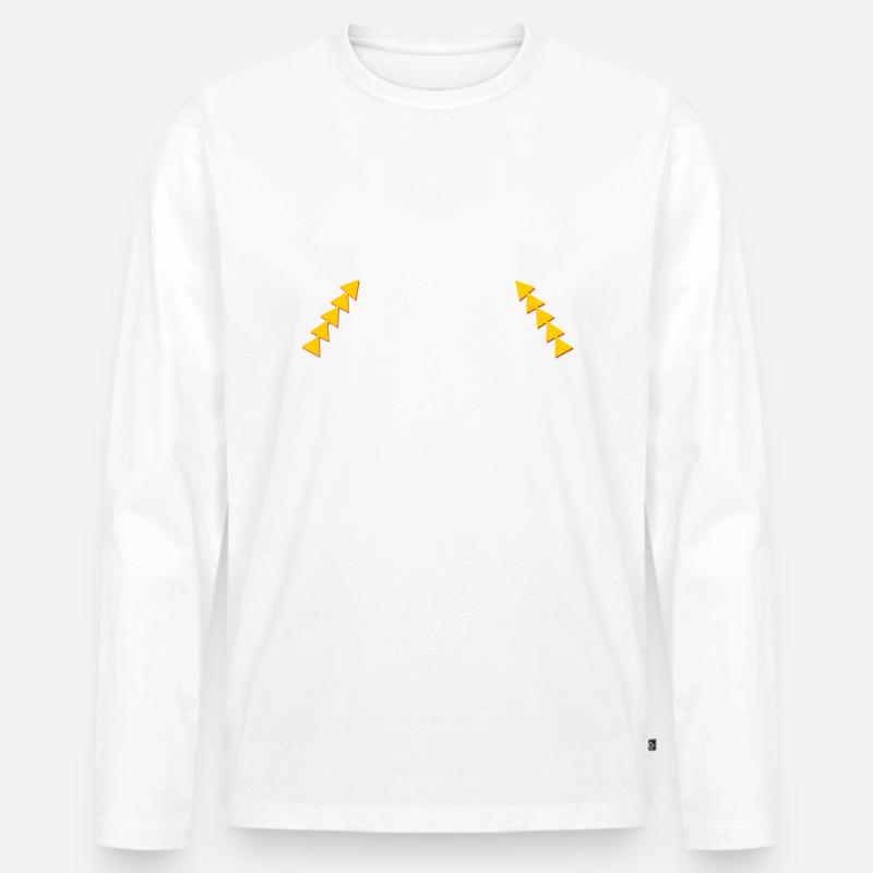 Praktikant Spruch - Männer Premium Bio Langarmshirt - undefined
