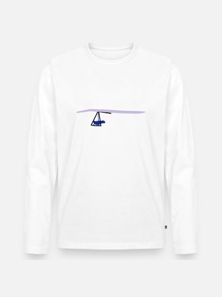Delta - T-shirt manches longues Premium bio Homme - blanc