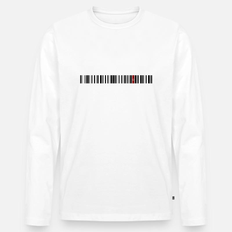 Sakarya - Männer Premium Bio Langarmshirt - Weiß