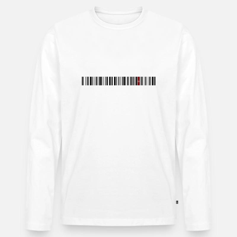 Kırıkkale - Männer Premium Bio Langarmshirt - Weiß