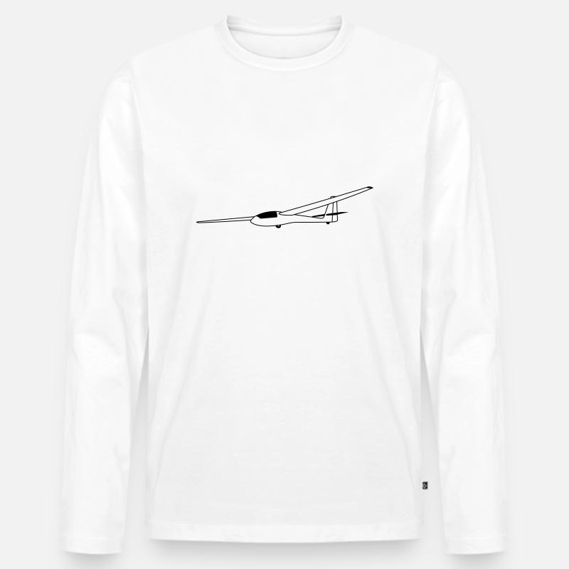 asw15 - Männer Premium Bio Langarmshirt - Weiß