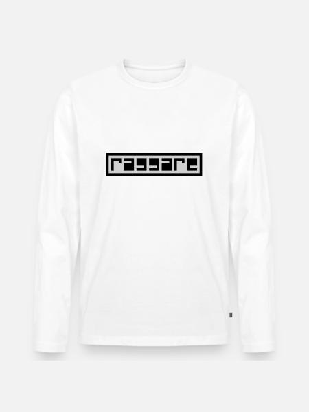 Räuber - Männer Premium Bio Langarmshirt - Weiß