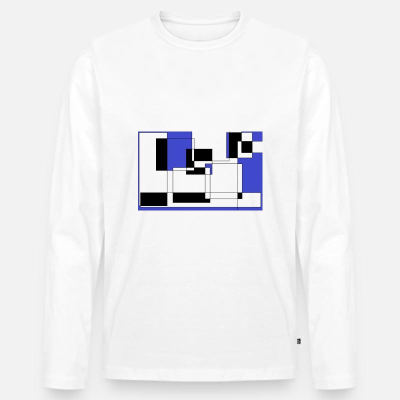 Ritual - Männer Premium Bio Langarmshirt - Weiß