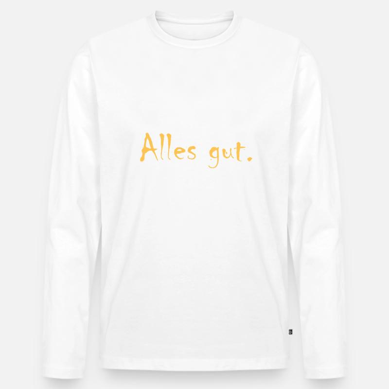 Alles gut - Männer Premium Bio Langarmshirt - undefined