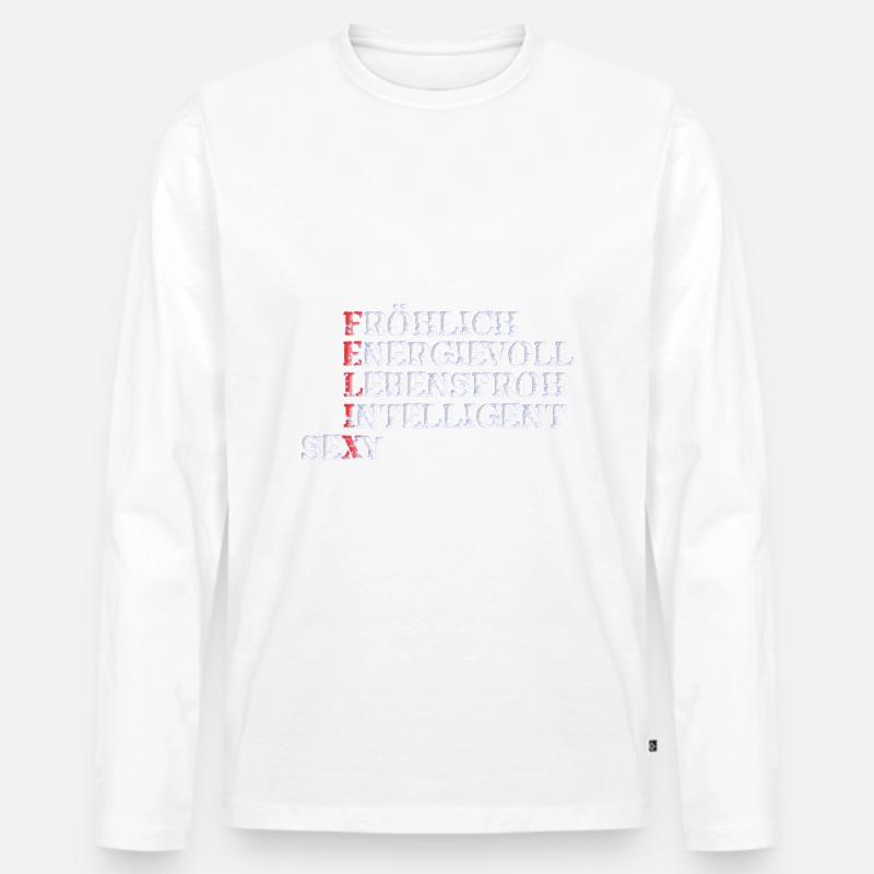 felix - Männer Premium Bio Langarmshirt - undefined