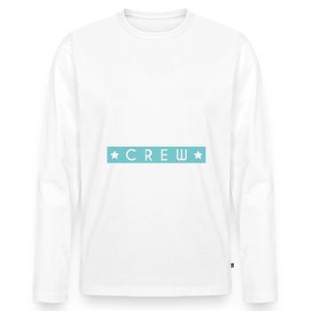 Équipe Mma - T-shirt manches longues Premium bio Homme - blanc - Devant - Nico (187cm)