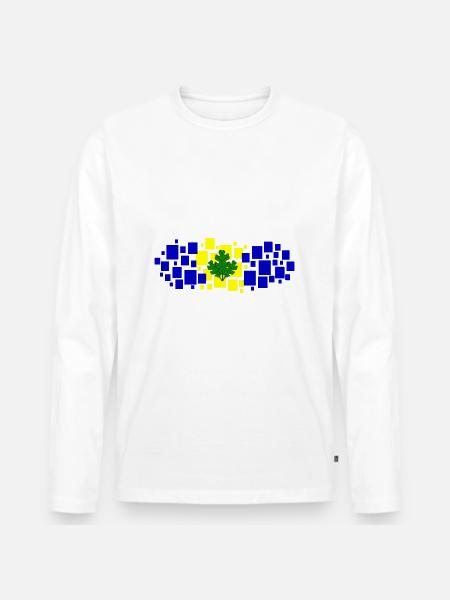 FB - Fener - Istanbul - T-shirt manches longues Premium bio Homme - blanc