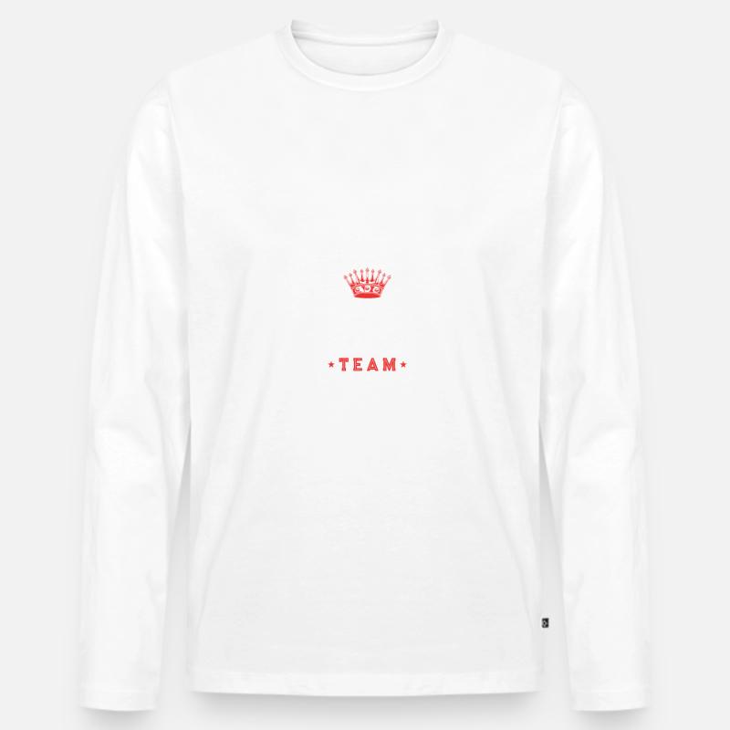 Kickboxing Team - Männer Premium Bio Langarmshirt - Weiß