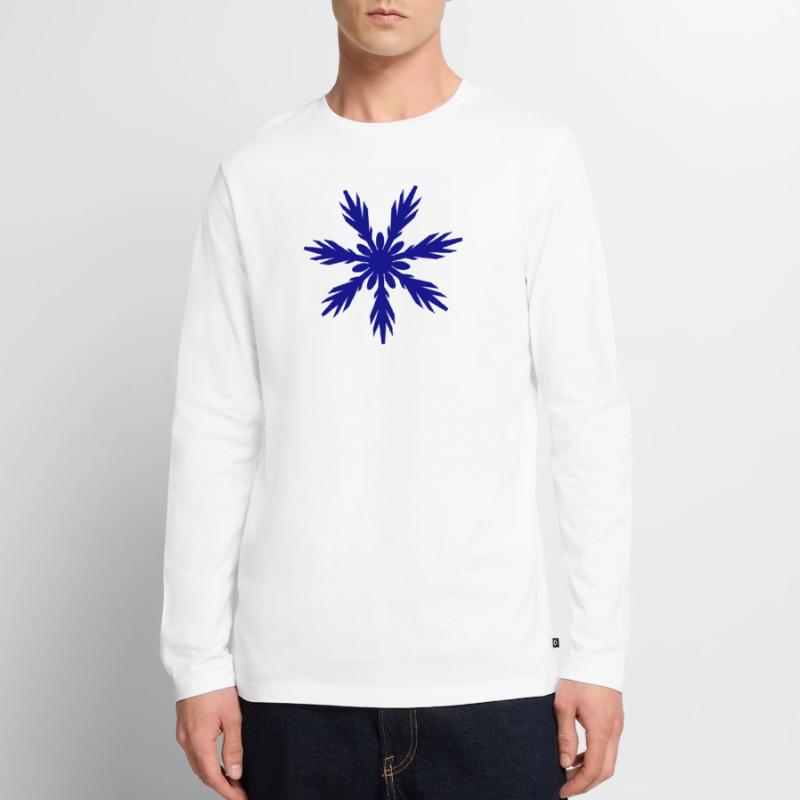 frost Men's Premium Organic Long Sleeve Shirt