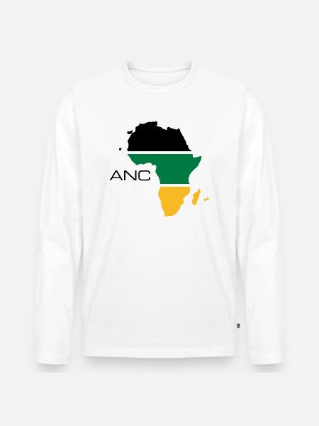anc - Männer Premium Bio Langarmshirt - Weiß