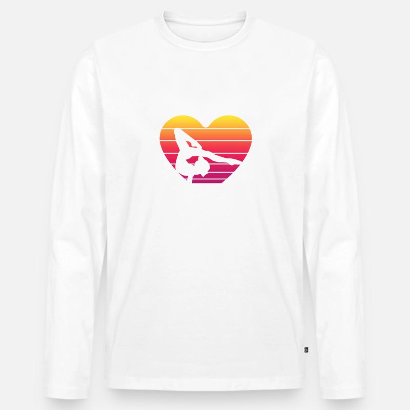 Turnen - Männer Premium Bio Langarmshirt - undefined