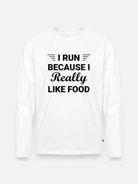 Fußball Soccer - Männer Premium Bio Langarmshirt - Weiß
