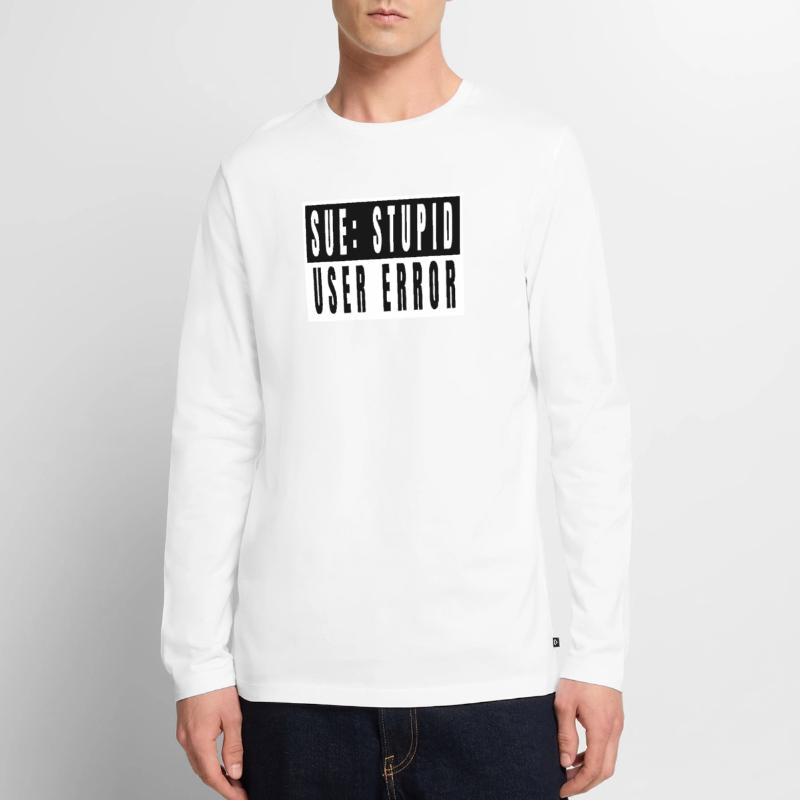 code de piratage codage codage devis informatique T-shirt manches longues Premium bio Homme